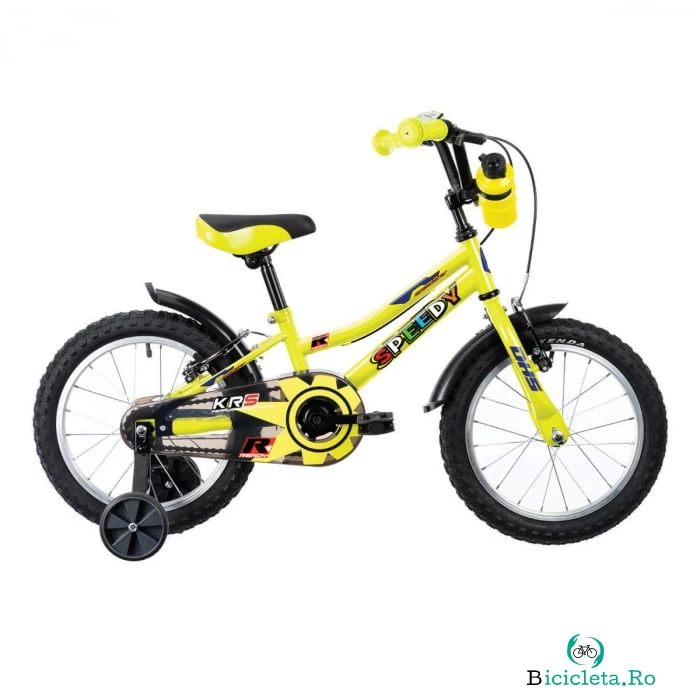 Bicicleta Copii Dhs 1603 2022 - 16 Inch, Verde