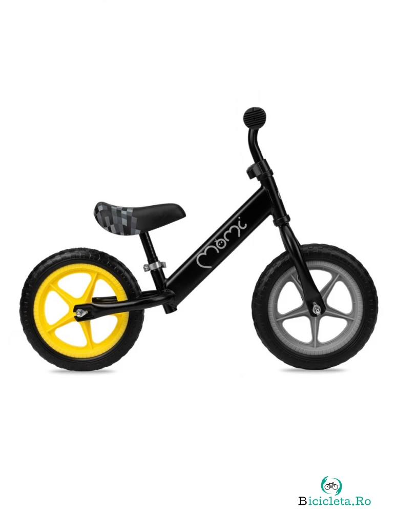Bicicleta fara pedale Momi Fleet black