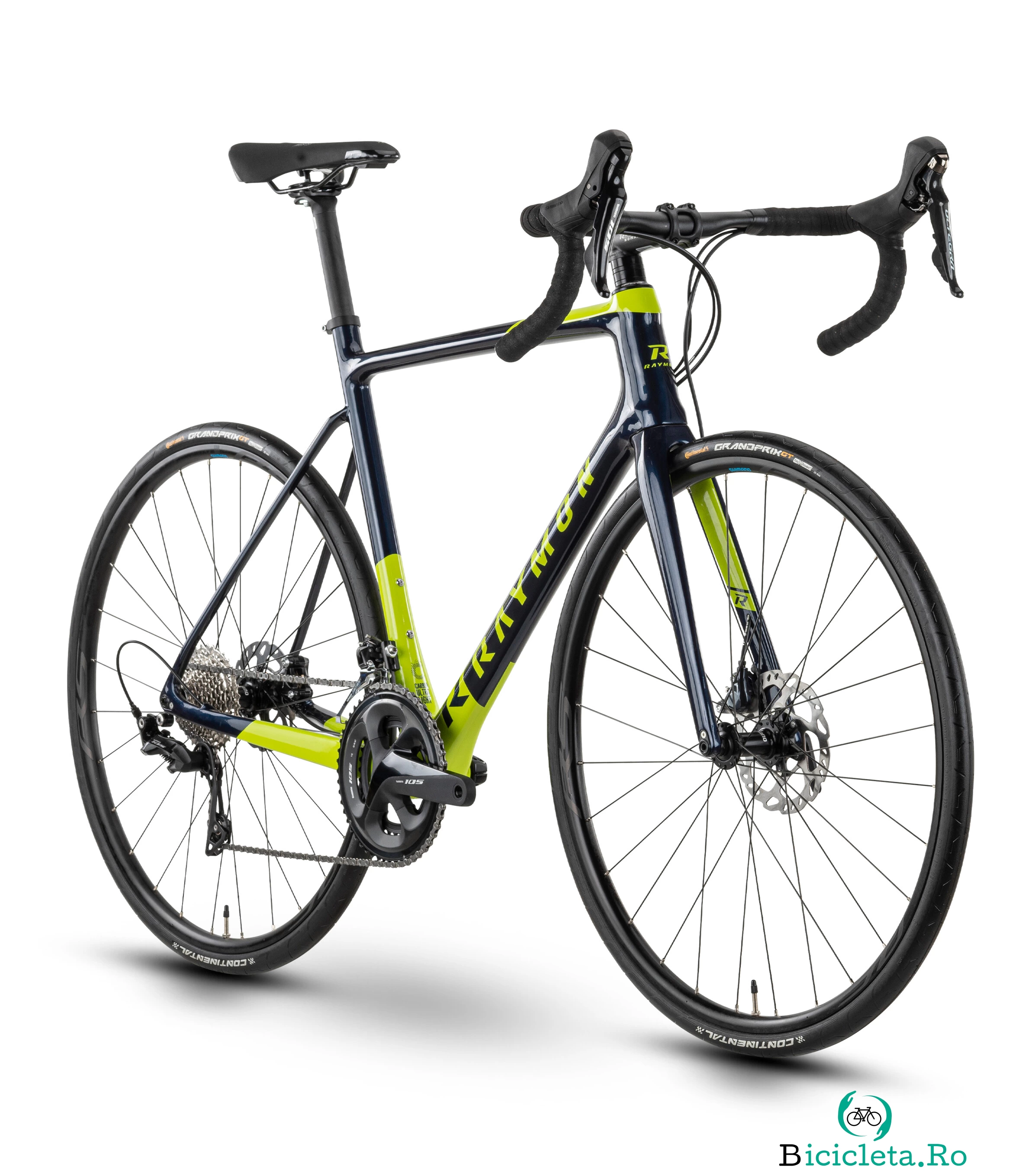 Bicicleta Sosea Raymon RaceRay 7.0 - 28 Inch, M, Albastru-Verde la 6,431.00 lei ron