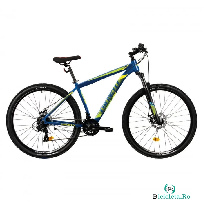 Bicicleta MTB Colinelli COL25, Marimea M, 29 inch, Albastru, Schimbator Shimano ST-EF500 EZ-FIRE PLUS, 24 Viteze, Cadru Aluminiu, Frane pe Disc