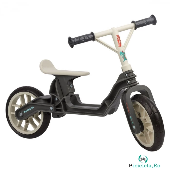 Bicicleta Copii Polisport Bb - 12 Inch, Gri-Crem