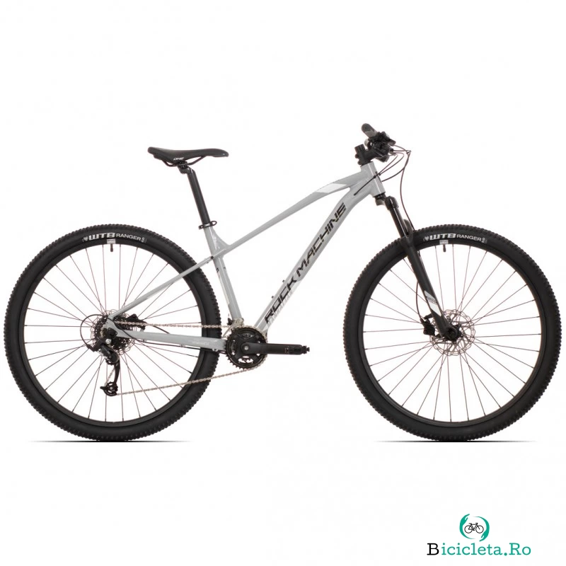 Bicicleta Rock Machine Manhattan 70-29/3 29 Gri/Negru/Alb L-19