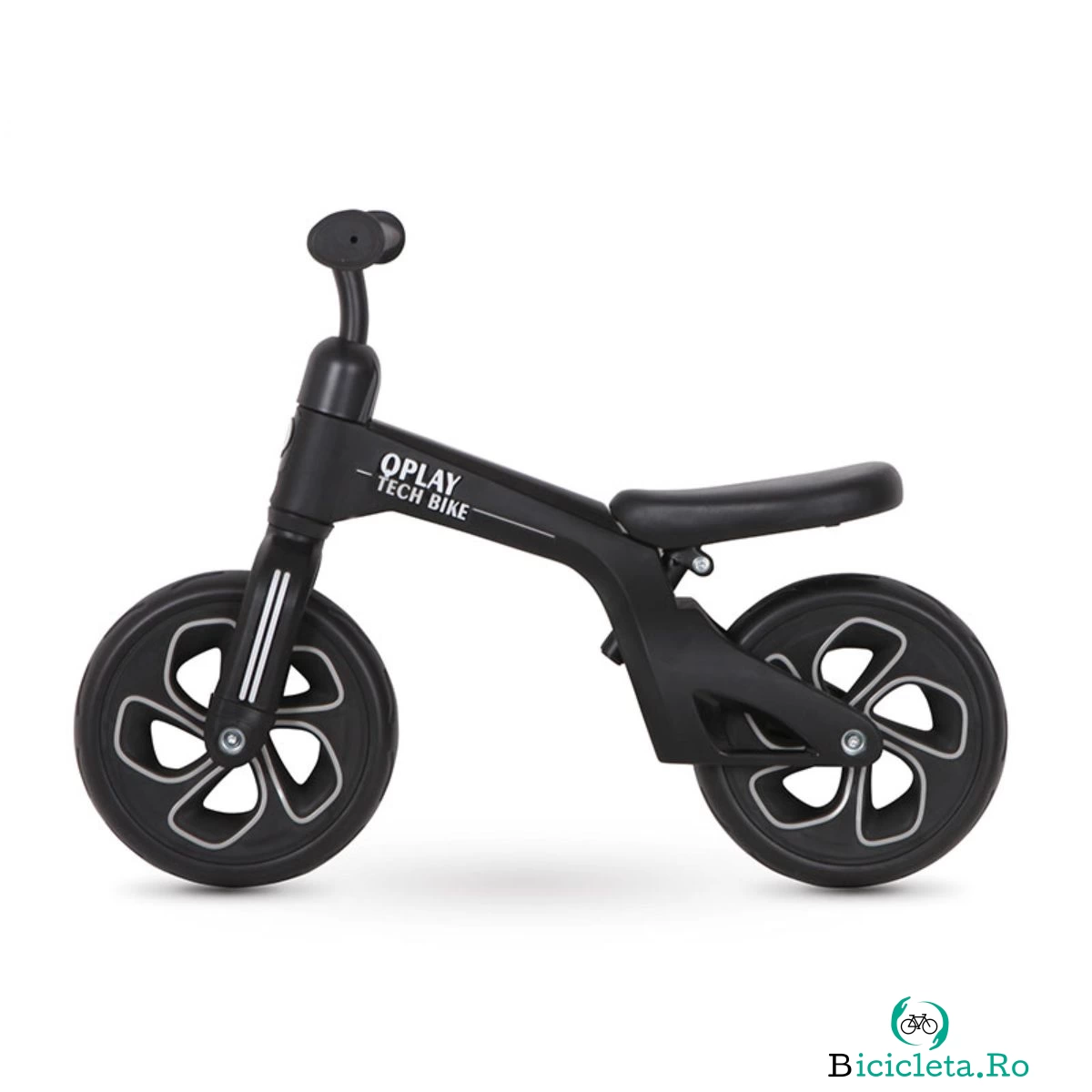 Bicicleta fara pedale, Qplay Tech, Negru, 10 inch