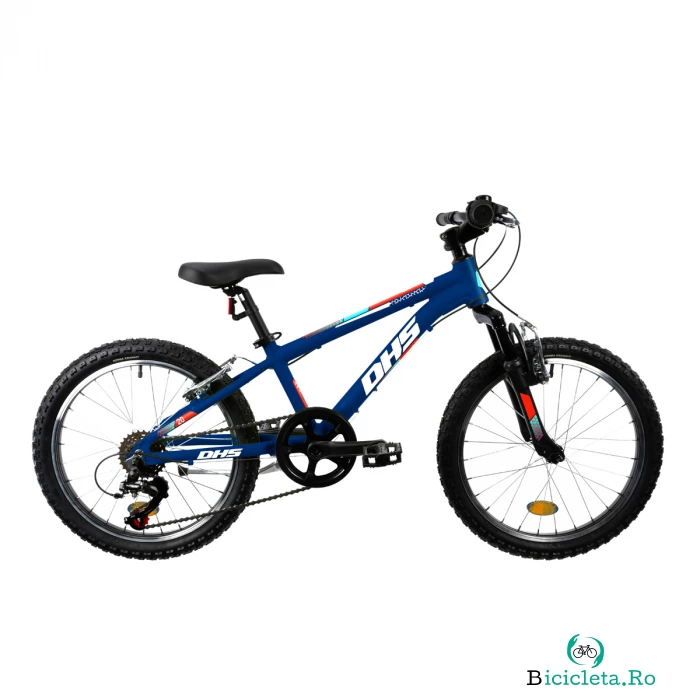 Bicicleta Copii Dhs Terrana 2023 - 20 Inch, Albastru