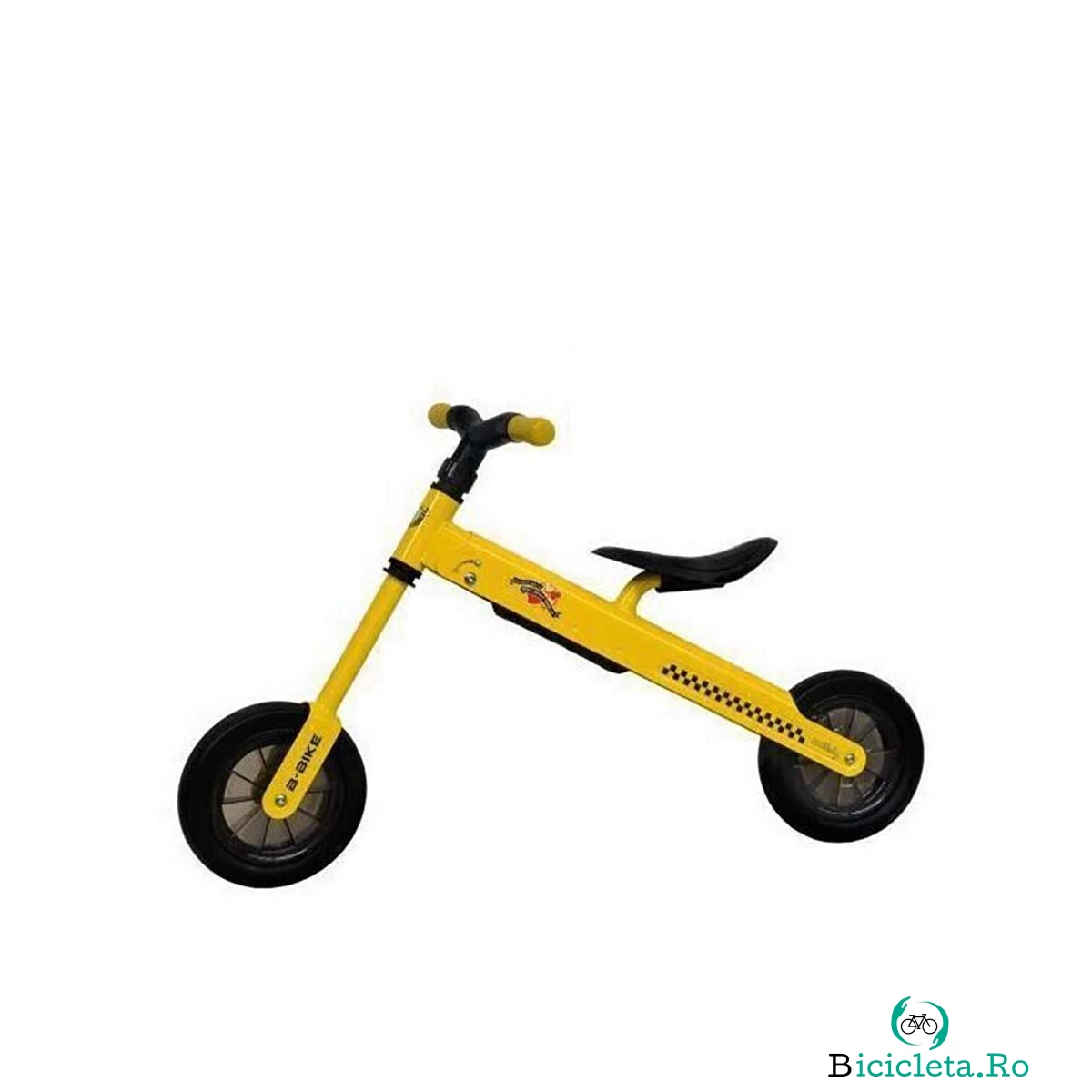Bicicleta fara pedale B-Bike DHS Baby, Galben la 299.99 lei ron