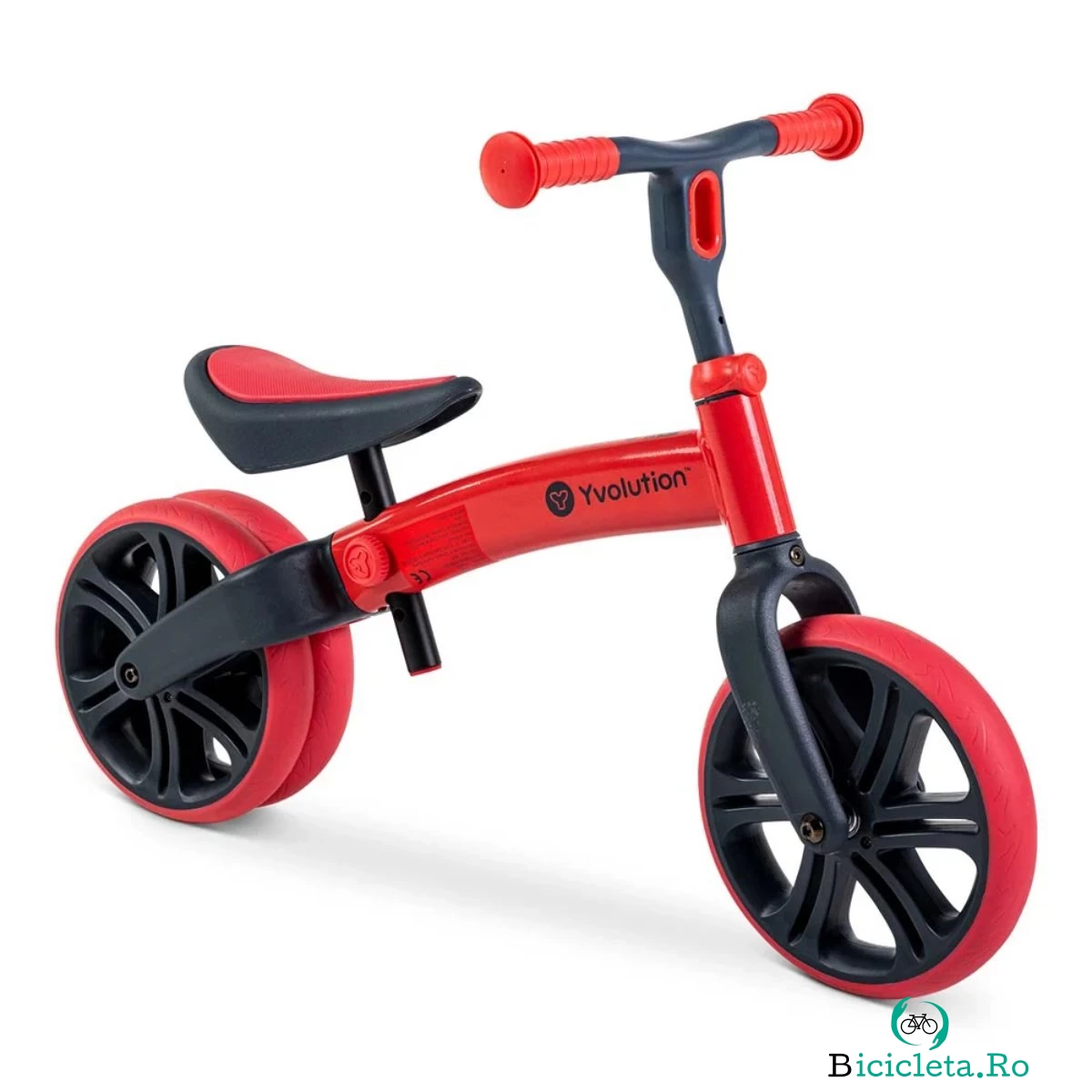 Bicicleta fara pedale Y Velo Junior, Yvolution, Red