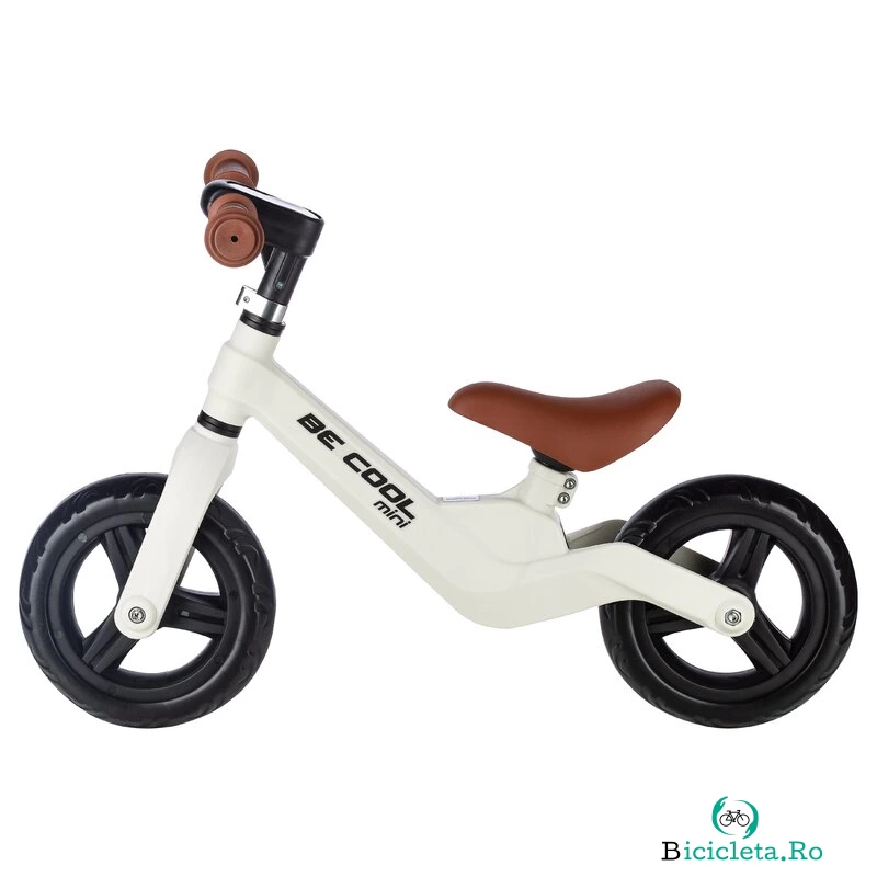 Bicicleta fara pedale FreeON Be Cool Mini roti din Eva12 luni+ alb