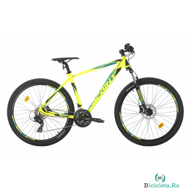 Bicicleta MTB Sprint Maverick 29 Verde Neon Mat 480 mm