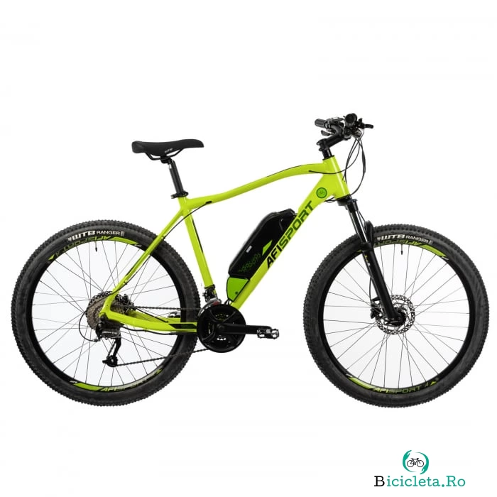 Bicicleta Electrica Afisport M17 - 27.5 Inch, L-XL, Verde la 3,890.00 lei ron