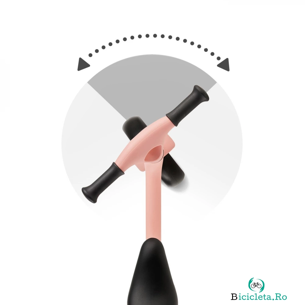 Bicicleta fara pedale Kinderkraft Tove roz