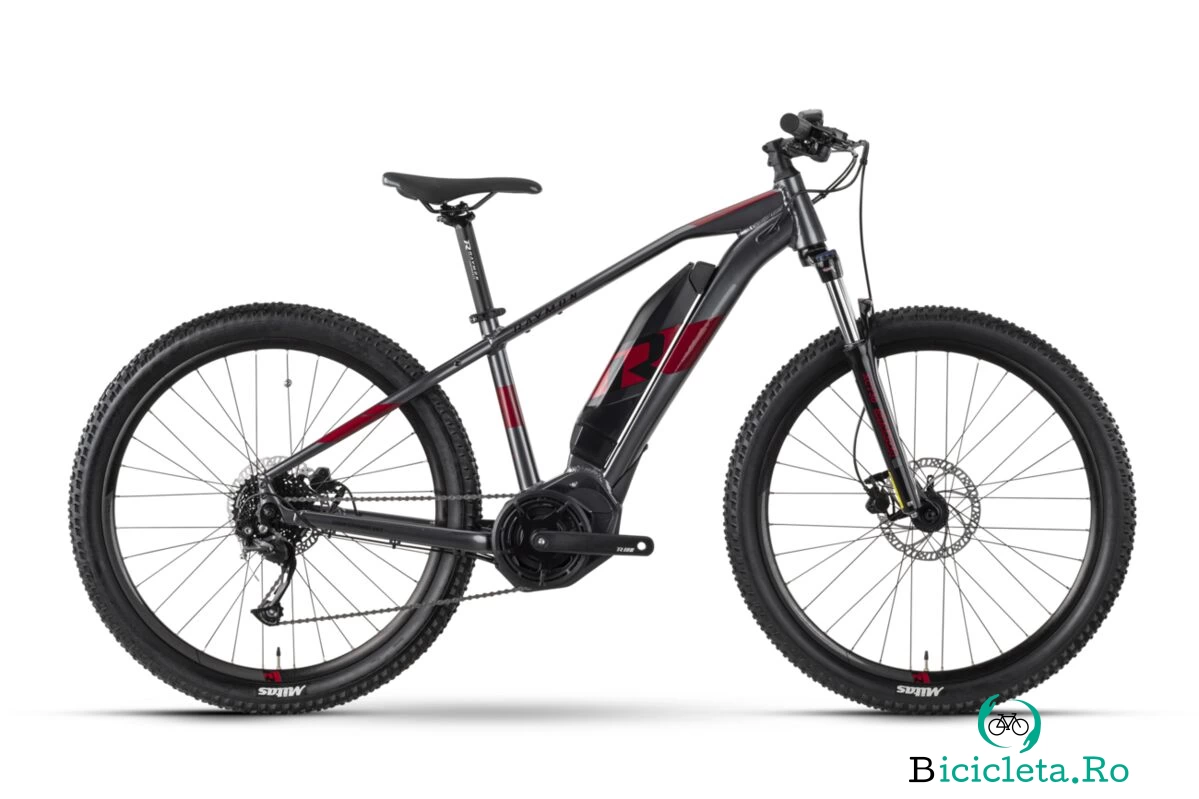Bicicleta Electrica Raymon HardRay E 3.0 - 29 Inch, L, Gri-Rosu la 5,490.00 lei ron