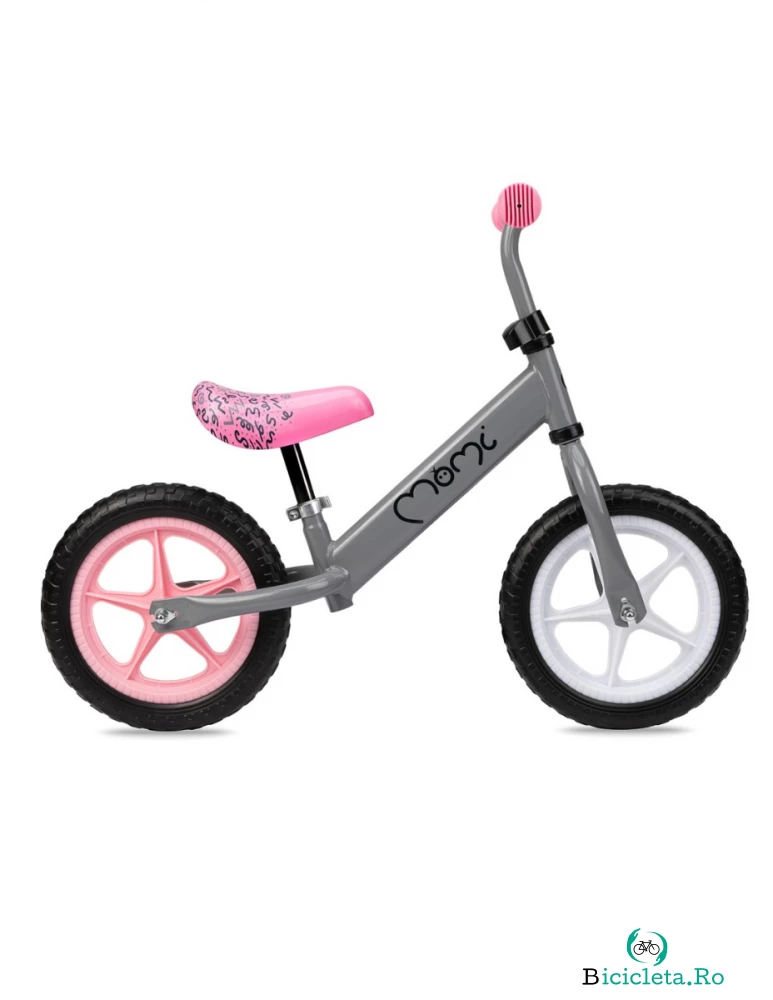 Bicicleta fara pedale Momi Fleet grey